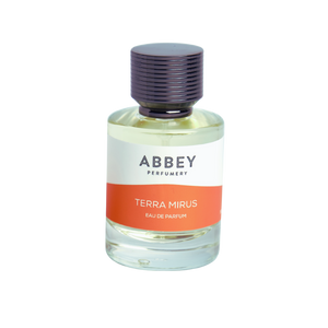 Terra Mirus perfume bottle 50ml on transparent background