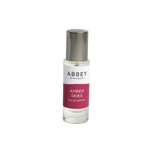 Amber Skies perfume bottle 10ml on transparent background
