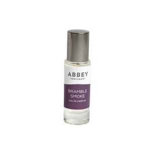 Bramble Smoke perfume bottle 10ml on transparent background
