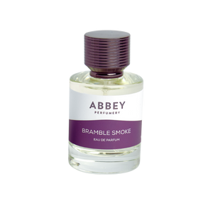 Bramble Smoke perfume bottle 50ml on transparent background
