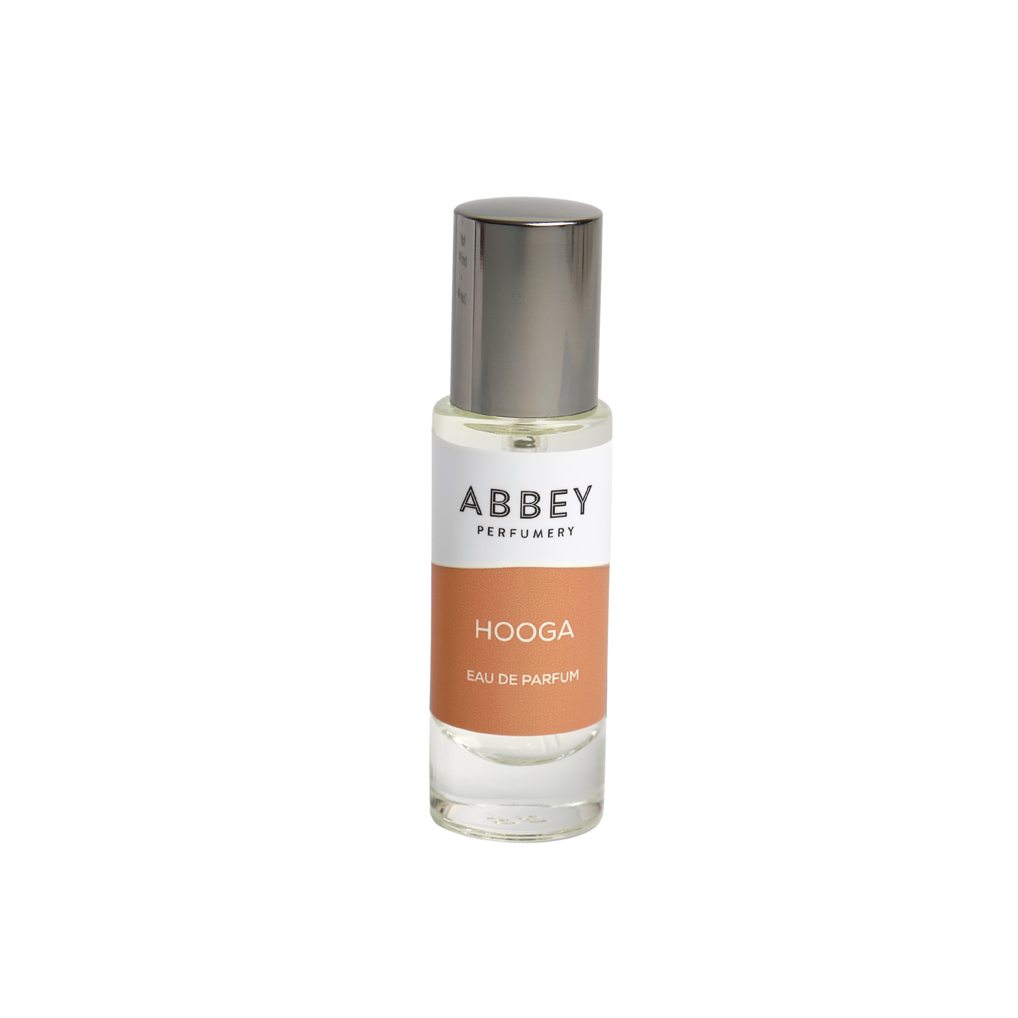 Hooga perfume bottle 10ml on transparent background