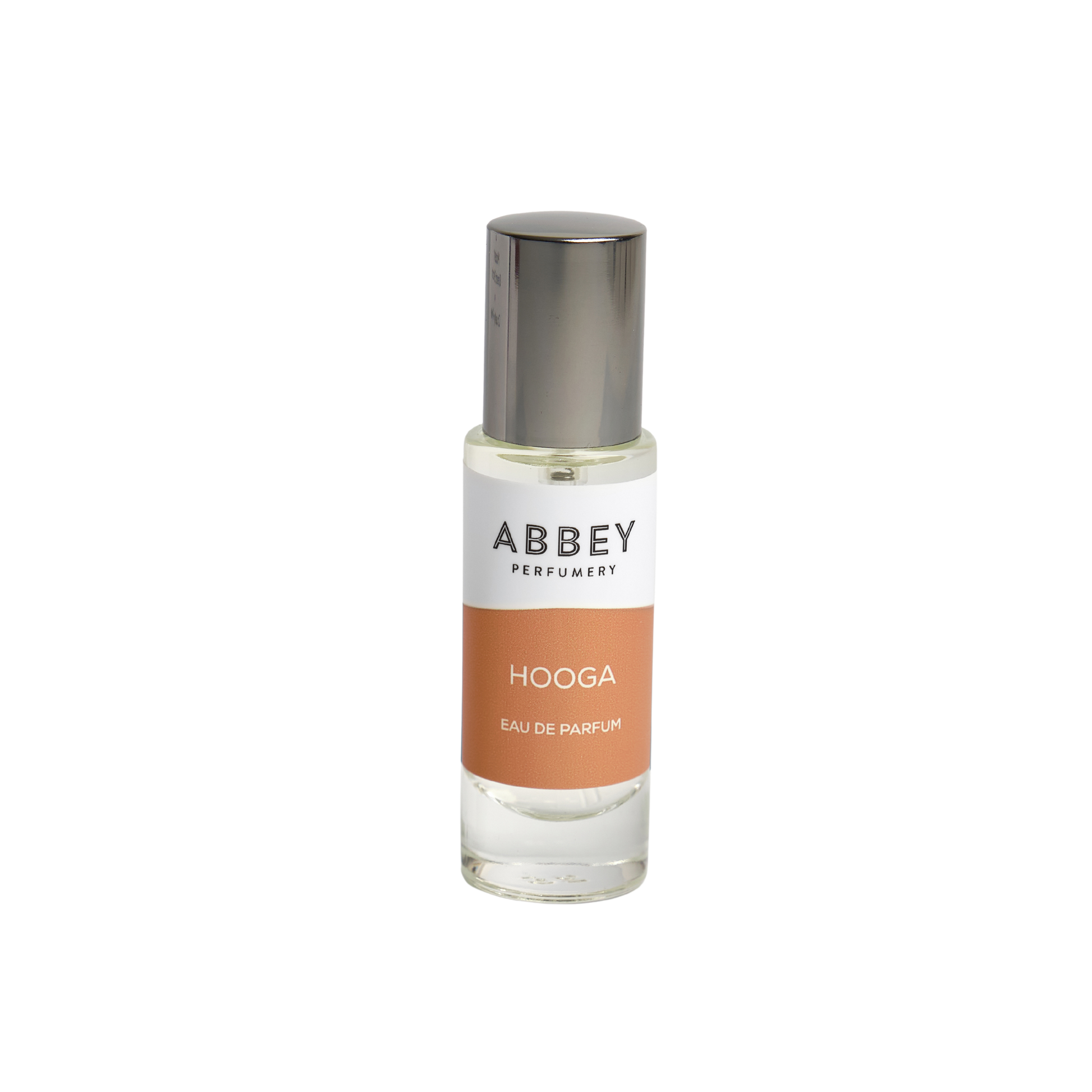 Hooga perfume bottle 10ml on transparent background