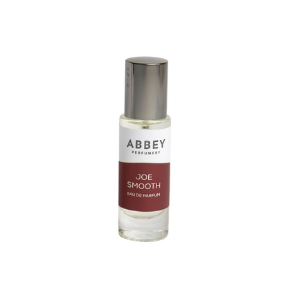 Joe Smooth perfume bottle 10ml on transparent background