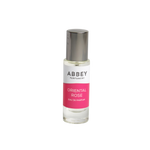 Oriental Rose perfume bottle 10ml on transparent background