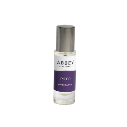 Piper perfume bottle 10ml on transparent background