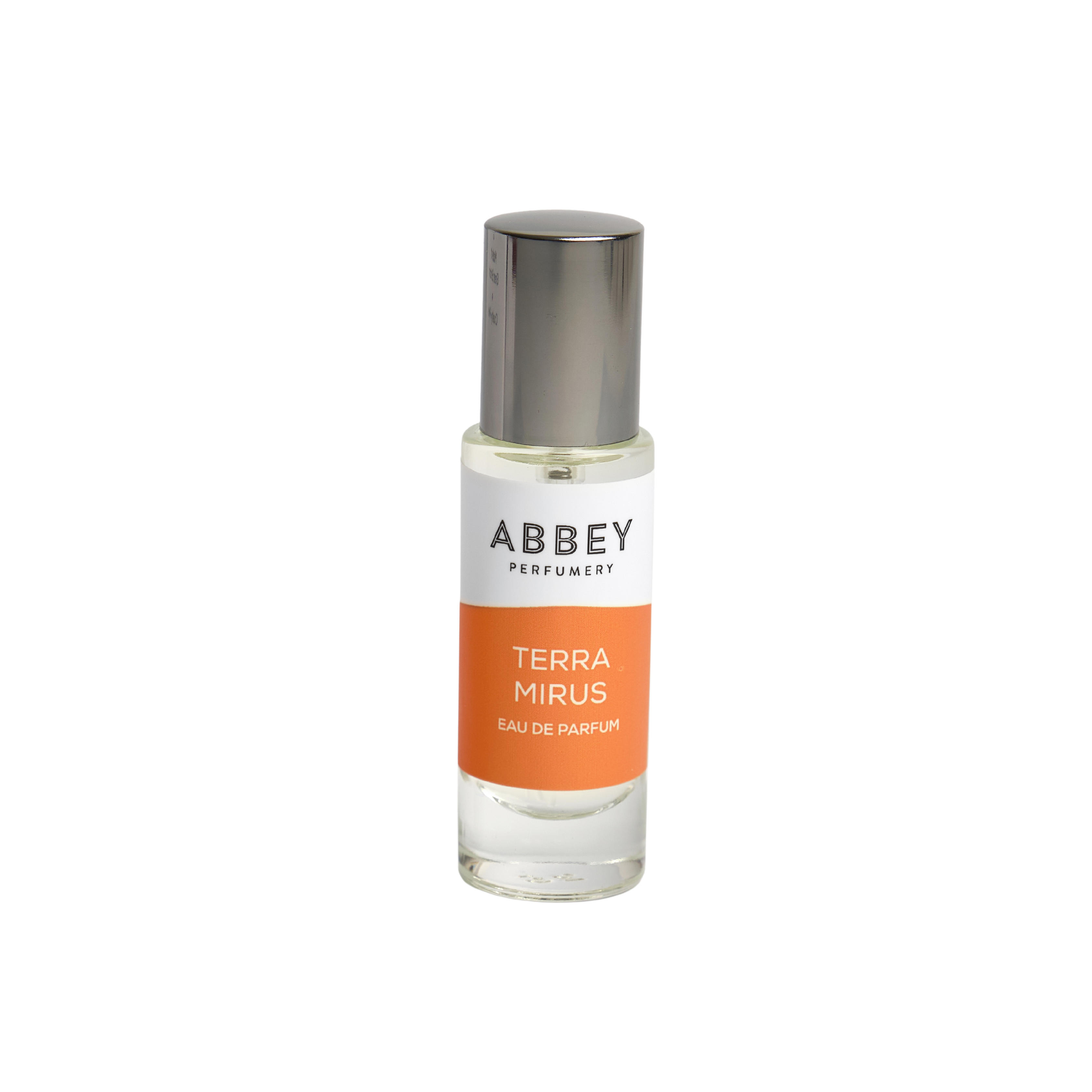 Terra Mirus perfume bottle 10ml on transparent background
