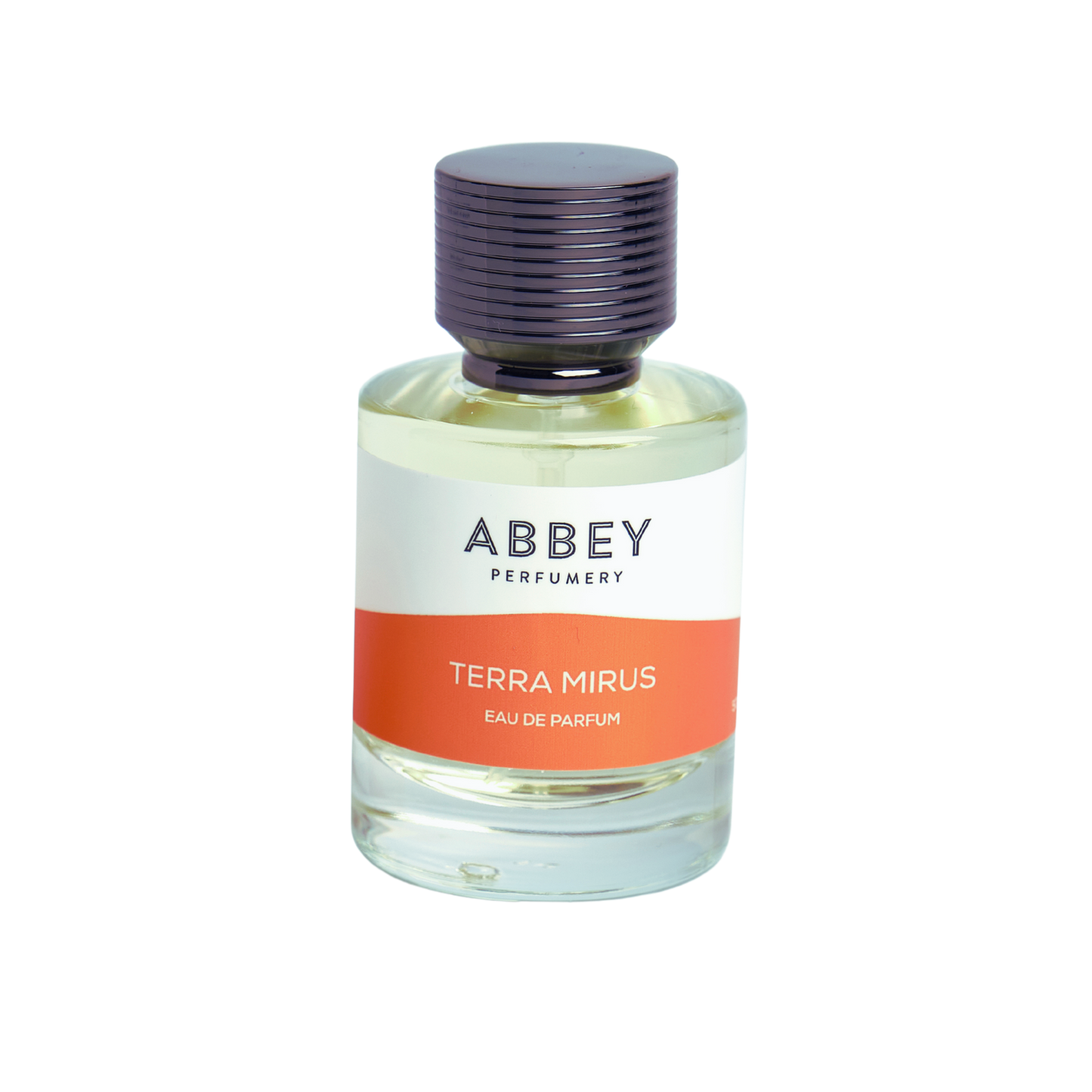 Terra Mirus perfume bottle 50ml on transparent background