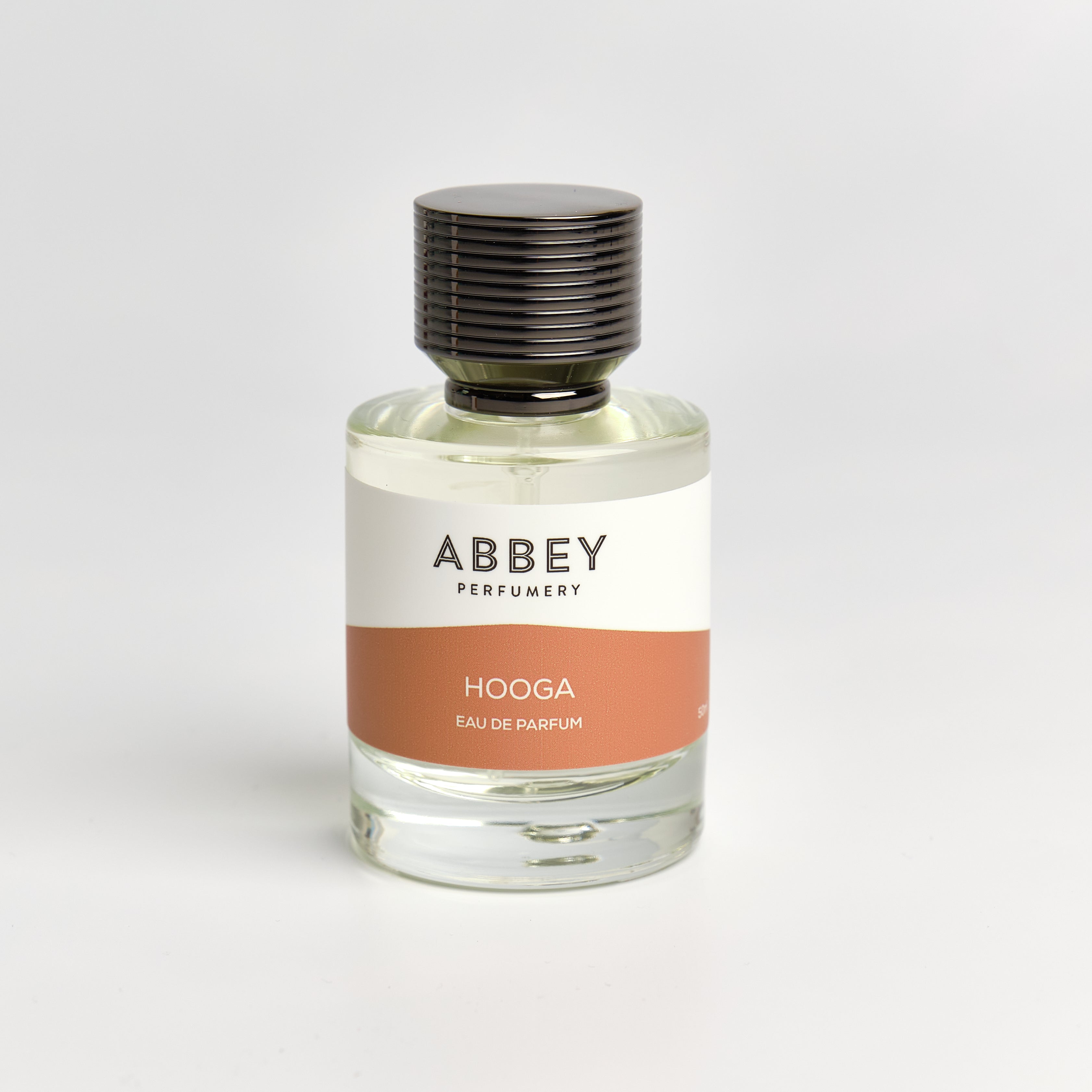 Hooga perfume bottle 50ml on white background