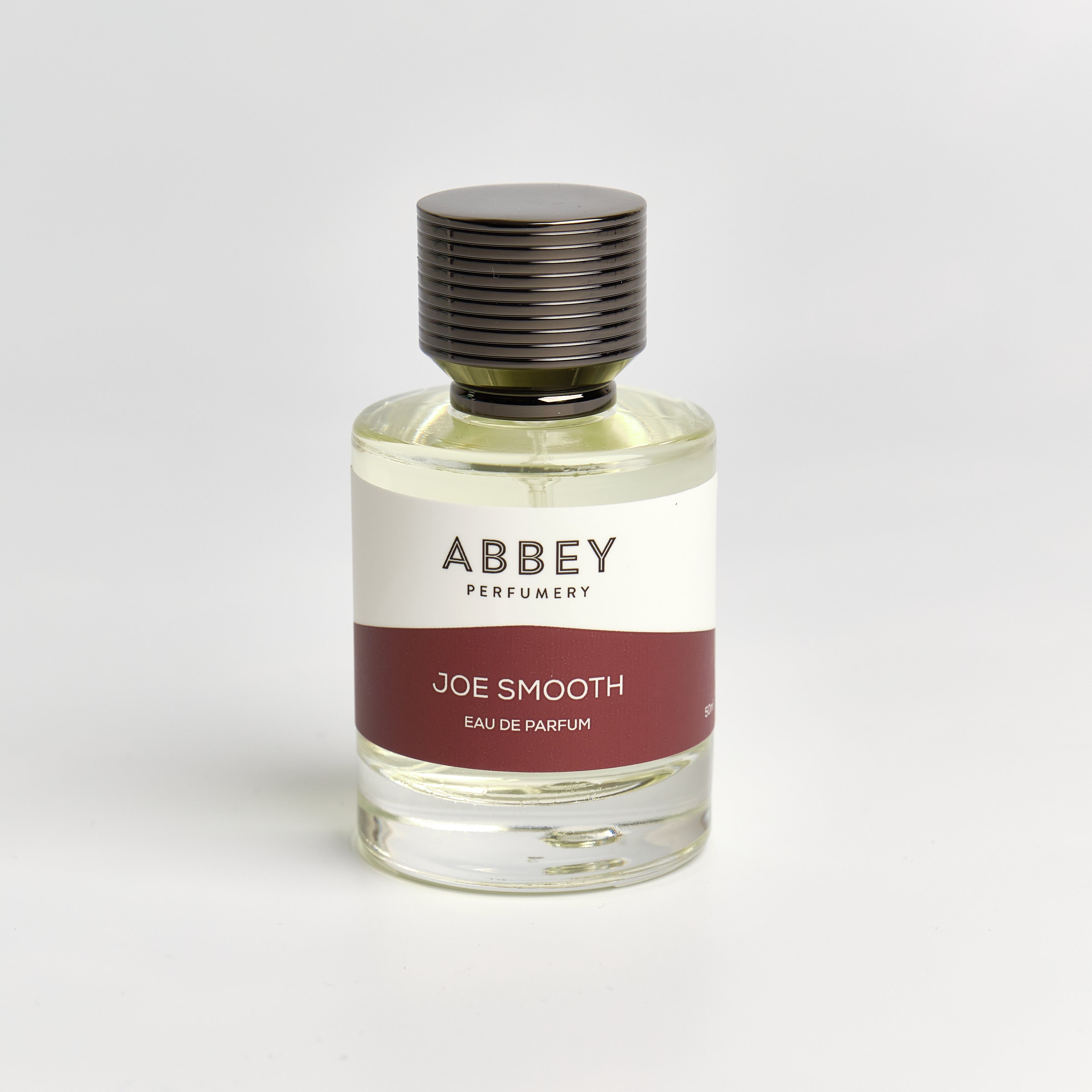 Joe Smooth perfume bottle 50ml on white background