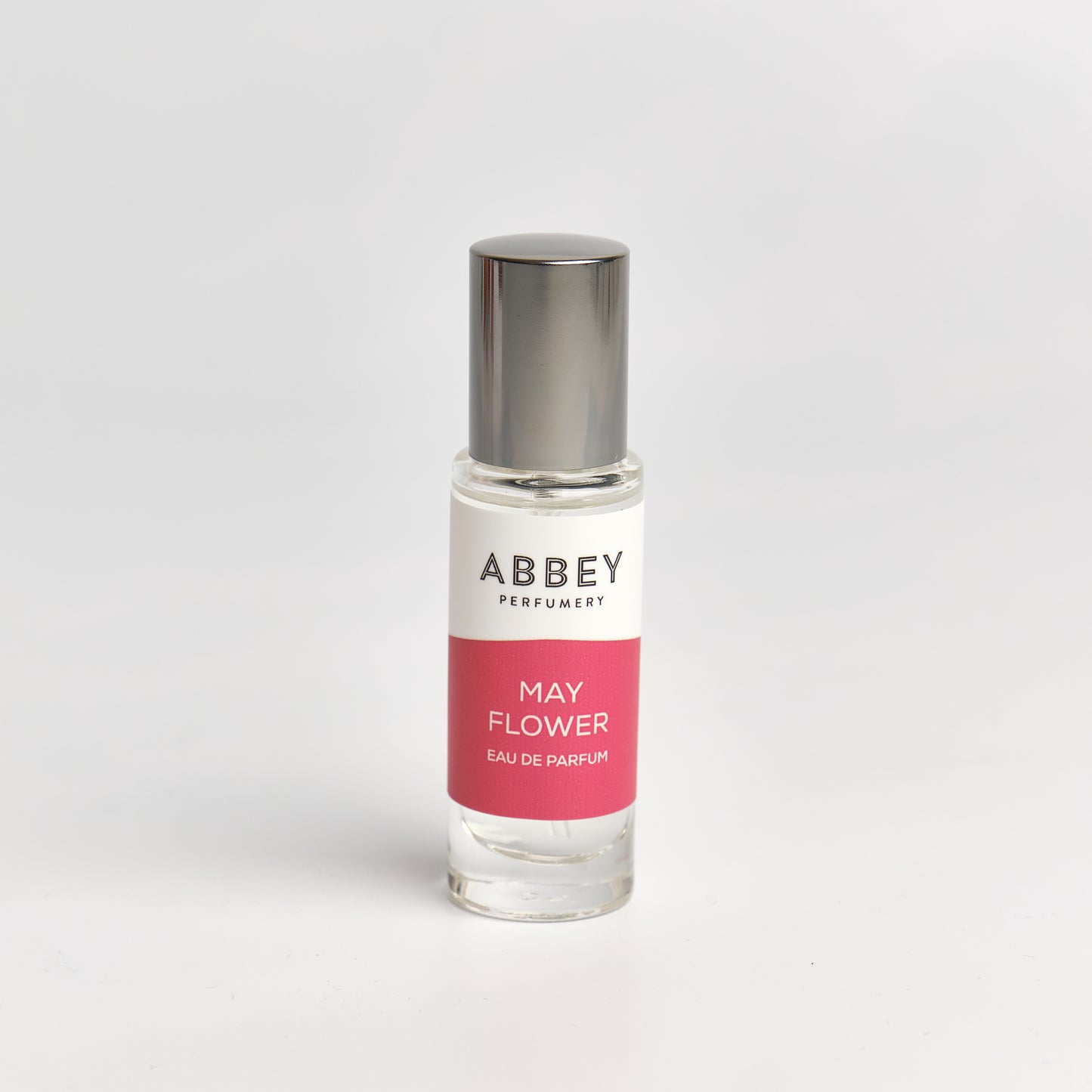 May Flower perfume bottle 10ml on white background